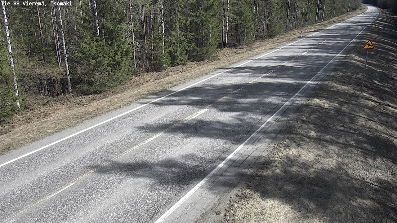 Kelikamerat Kuva Tie 88 Vieremä, Isomäki, Vieremä, Pohjois-Savo