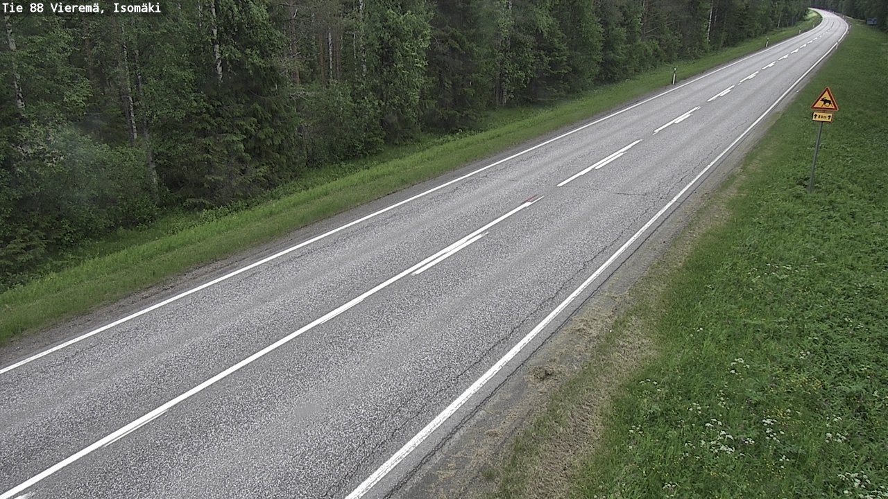Kelikamerat Kuva Tie 88 Vieremä, Isomäki, Vieremä, Pohjois-Savo