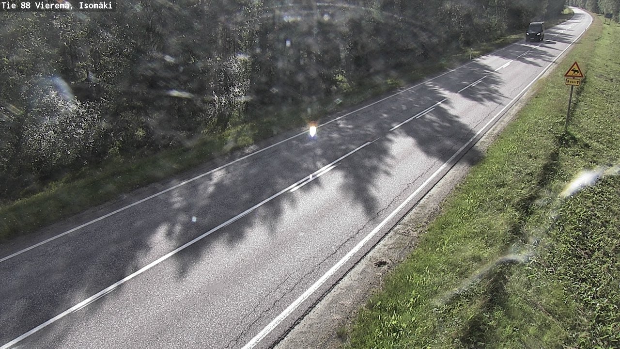 Weather Camera Image Road 88 Vieremä, Isomäki, Vieremä, Pohjois-Savo