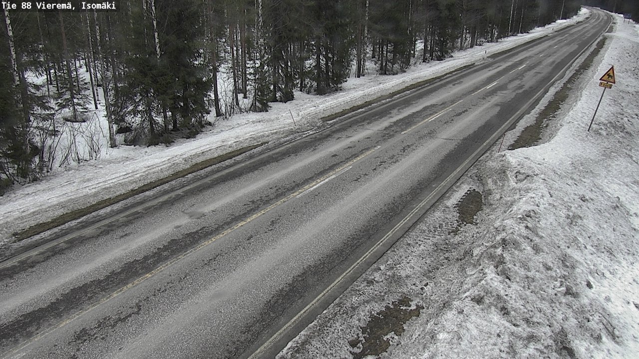 Kelikamerat Kuva Tie 88 Vieremä, Isomäki, Vieremä, Pohjois-Savo