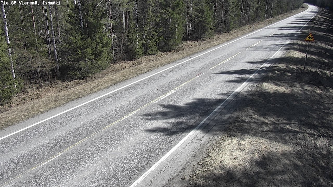 Kelikamerat Kuva Tie 88 Vieremä, Isomäki, Vieremä, Pohjois-Savo