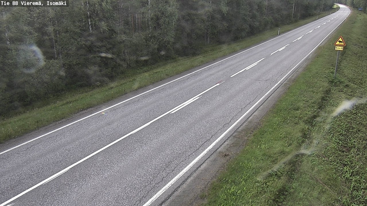 Weather Camera Image Road 88 Vieremä, Isomäki, Vieremä, Pohjois-Savo