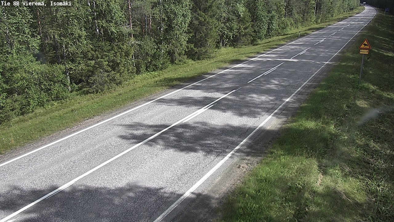 Kelikamerat Kuva Tie 88 Vieremä, Isomäki, Vieremä, Pohjois-Savo