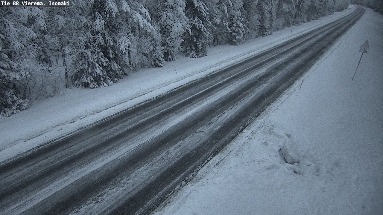 Kelikamerat Kuva Tie 88 Vieremä, Isomäki, Vieremä, Pohjois-Savo