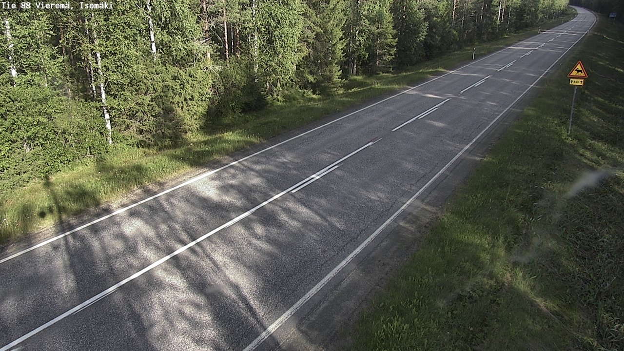 Kelikamerat Kuva Tie 88 Vieremä, Isomäki, Vieremä, Pohjois-Savo