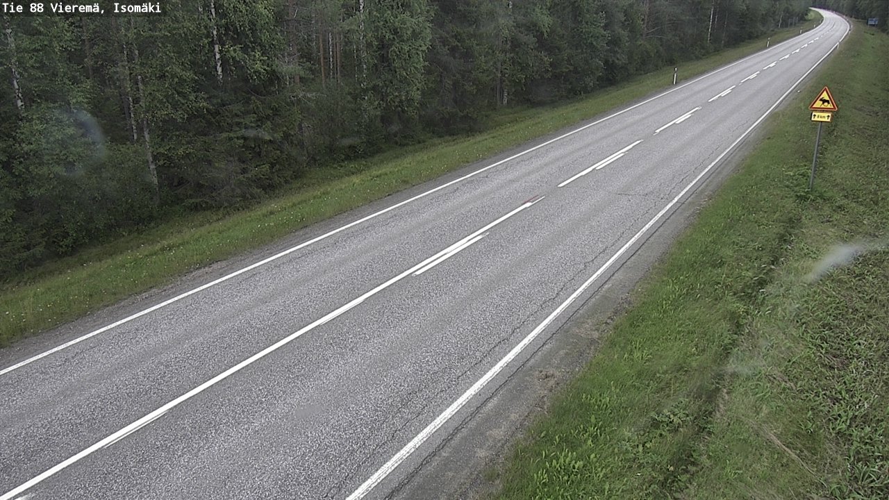 Kelikamerat Kuva Tie 88 Vieremä, Isomäki, Vieremä, Pohjois-Savo
