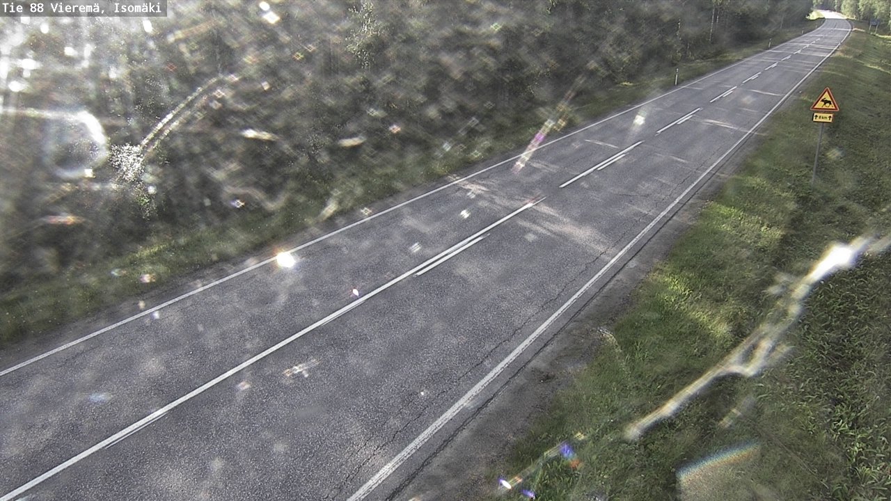 Weather Camera Image Road 88 Vieremä, Isomäki, Vieremä, Pohjois-Savo