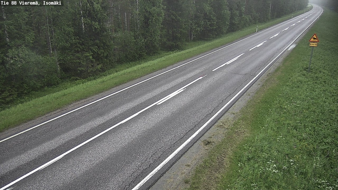 Kelikamerat Kuva Tie 88 Vieremä, Isomäki, Vieremä, Pohjois-Savo