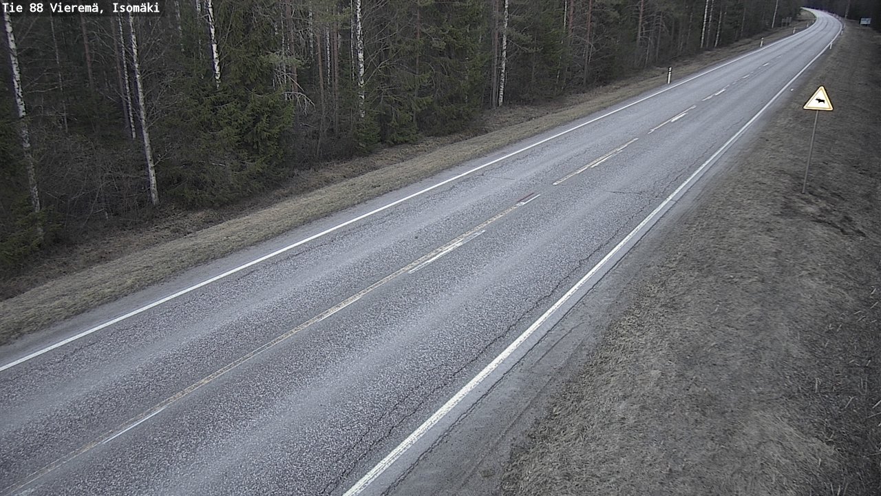 Kelikamerat Kuva Tie 88 Vieremä, Isomäki, Vieremä, Pohjois-Savo