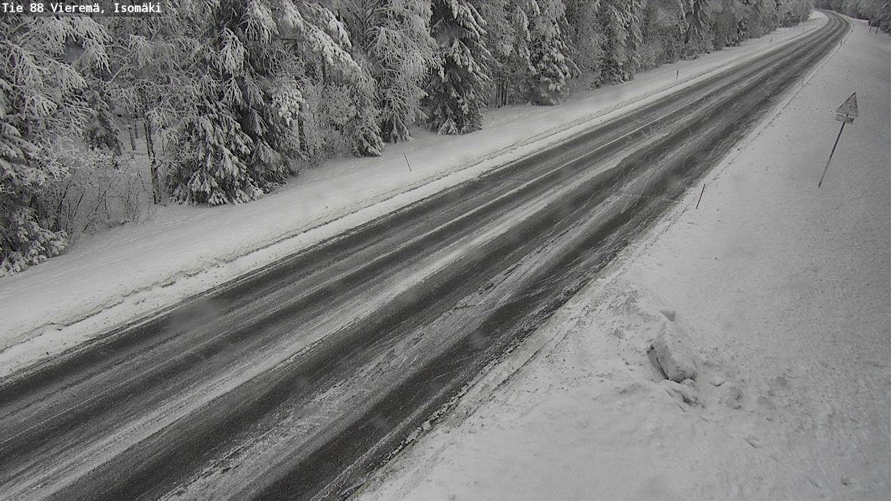 Kelikamerat Kuva Tie 88 Vieremä, Isomäki, Vieremä, Pohjois-Savo