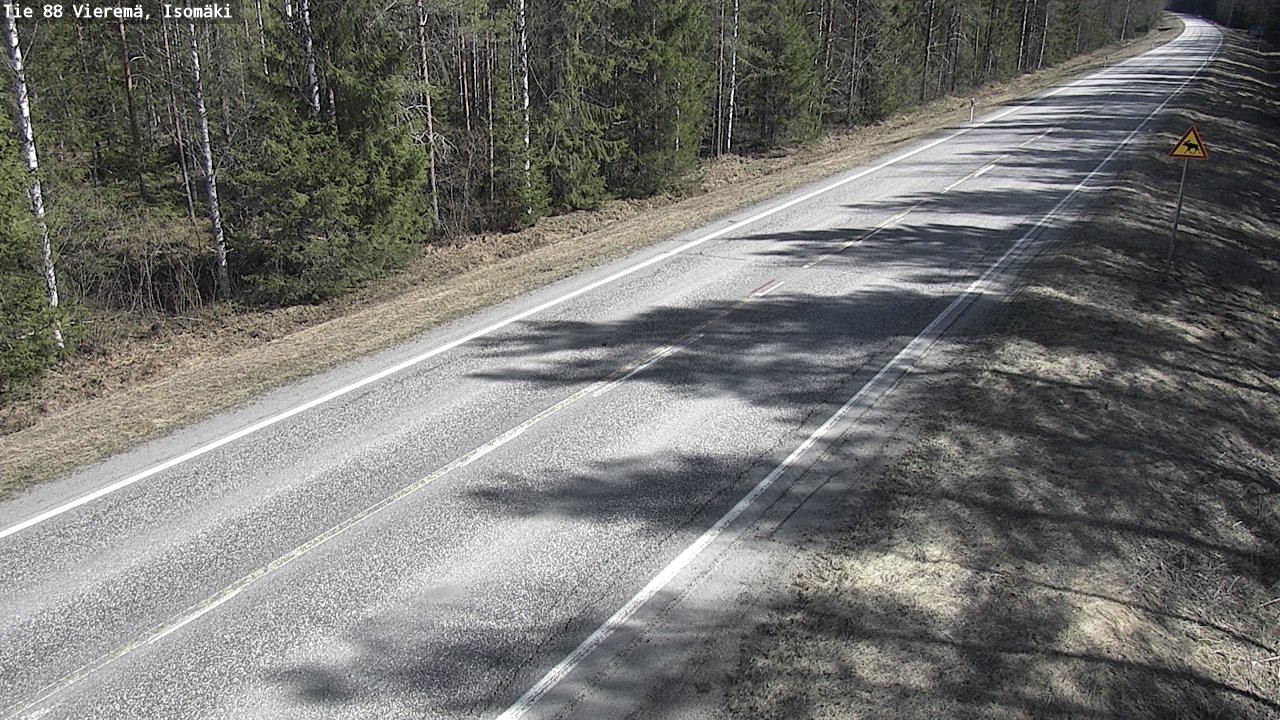 Kelikamerat Kuva Tie 88 Vieremä, Isomäki, Vieremä, Pohjois-Savo