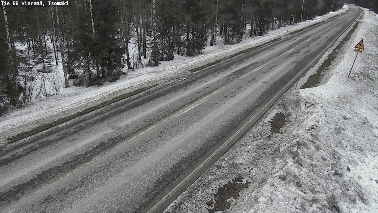 Kelikamerat Kuva Tie 88 Vieremä, Isomäki, Vieremä, Pohjois-Savo