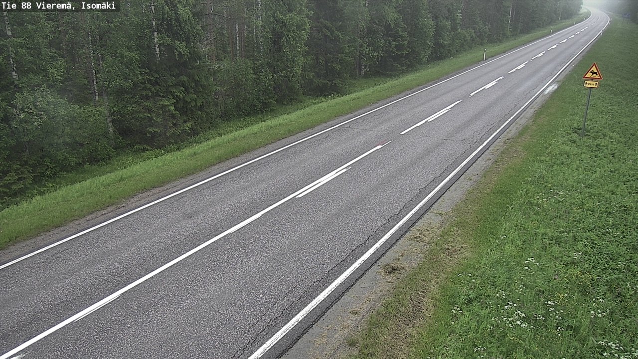 Kelikamerat Kuva Tie 88 Vieremä, Isomäki, Vieremä, Pohjois-Savo