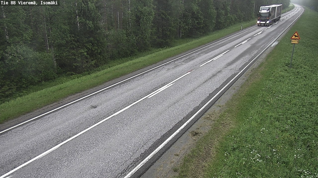 Kelikamerat Kuva Tie 88 Vieremä, Isomäki, Vieremä, Pohjois-Savo