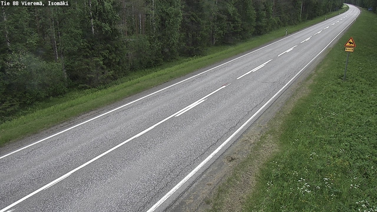 Kelikamerat Kuva Tie 88 Vieremä, Isomäki, Vieremä, Pohjois-Savo