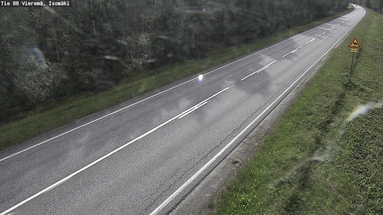 Weather Camera Image Road 88 Vieremä, Isomäki, Vieremä, Pohjois-Savo