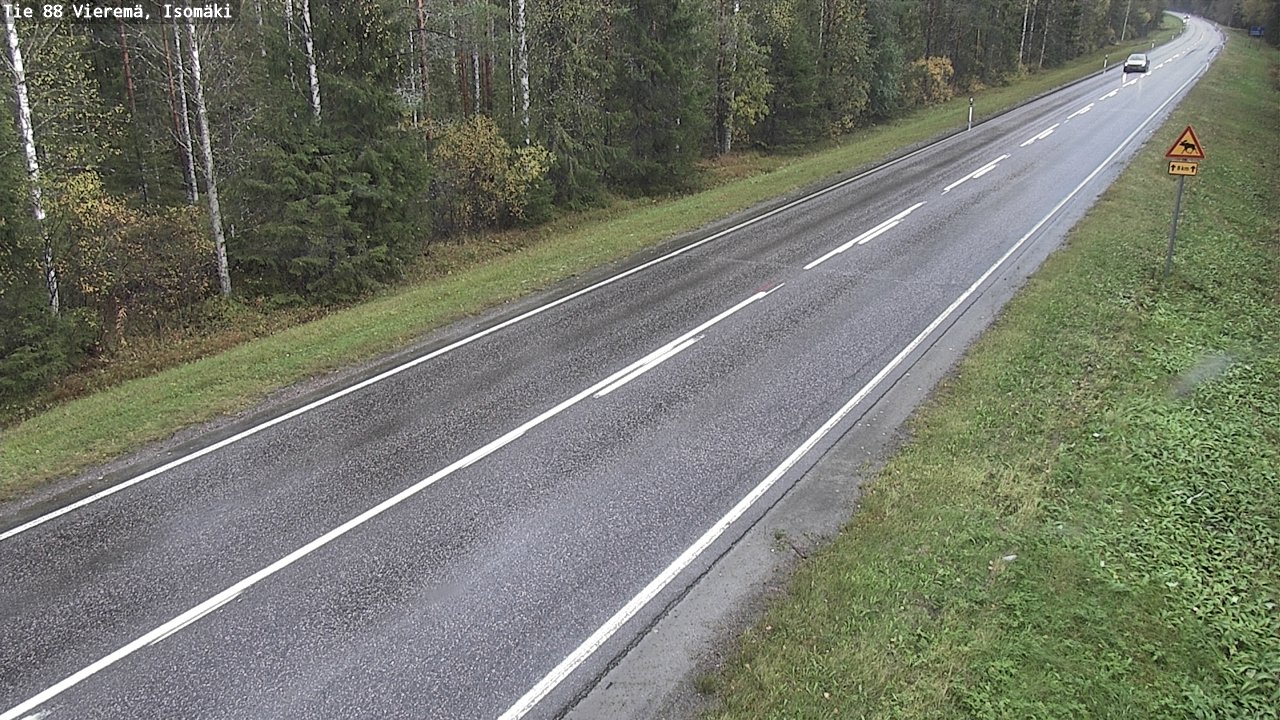 Kelikamerat Kuva Tie 88 Vieremä, Isomäki, Vieremä, Pohjois-Savo