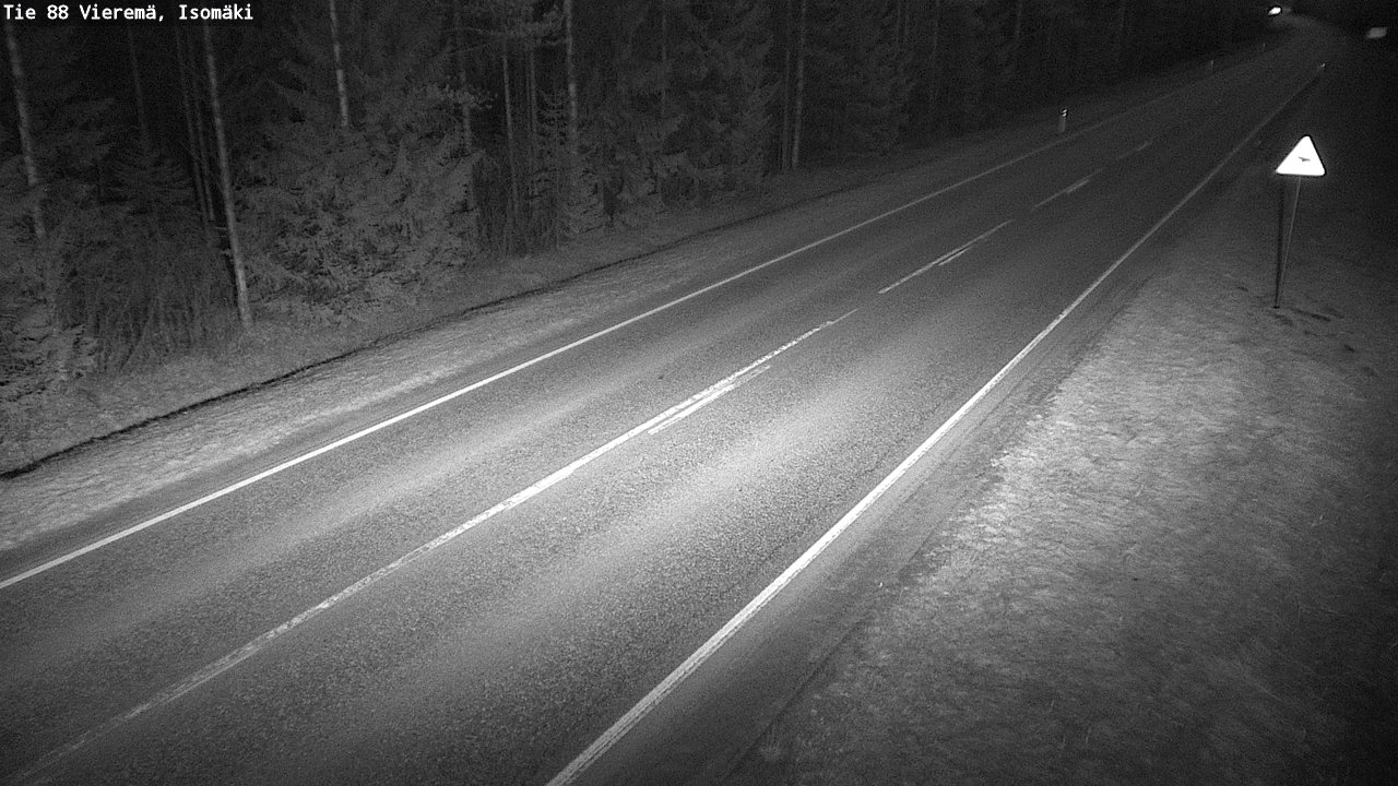 Kelikamerat Kuva Tie 88 Vieremä, Isomäki, Vieremä, Pohjois-Savo