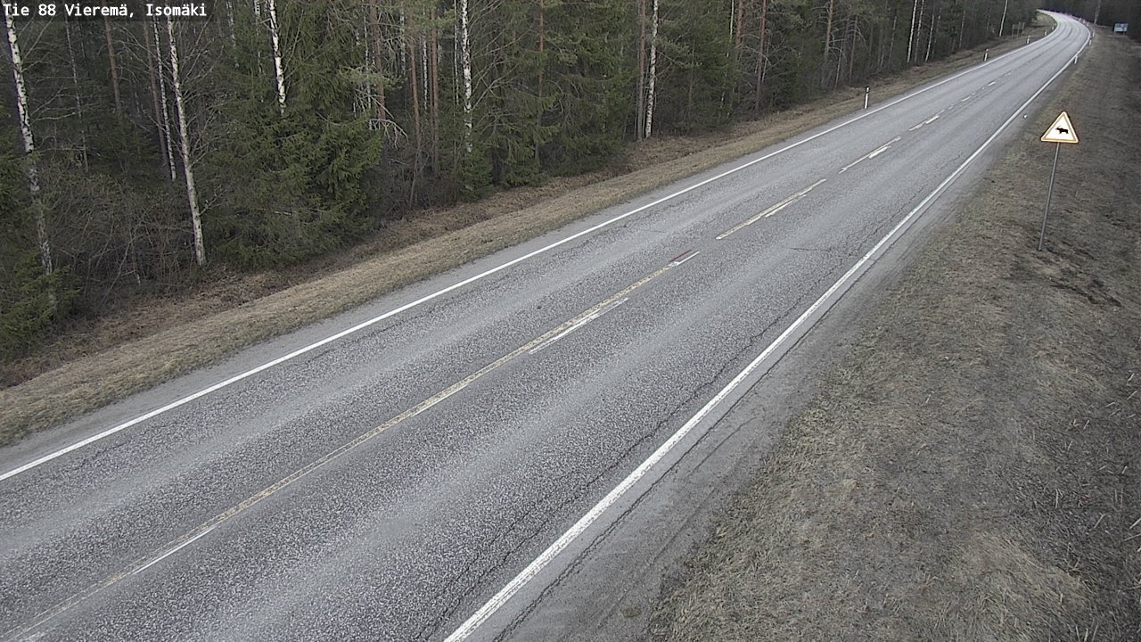 Kelikamerat Kuva Tie 88 Vieremä, Isomäki, Vieremä, Pohjois-Savo