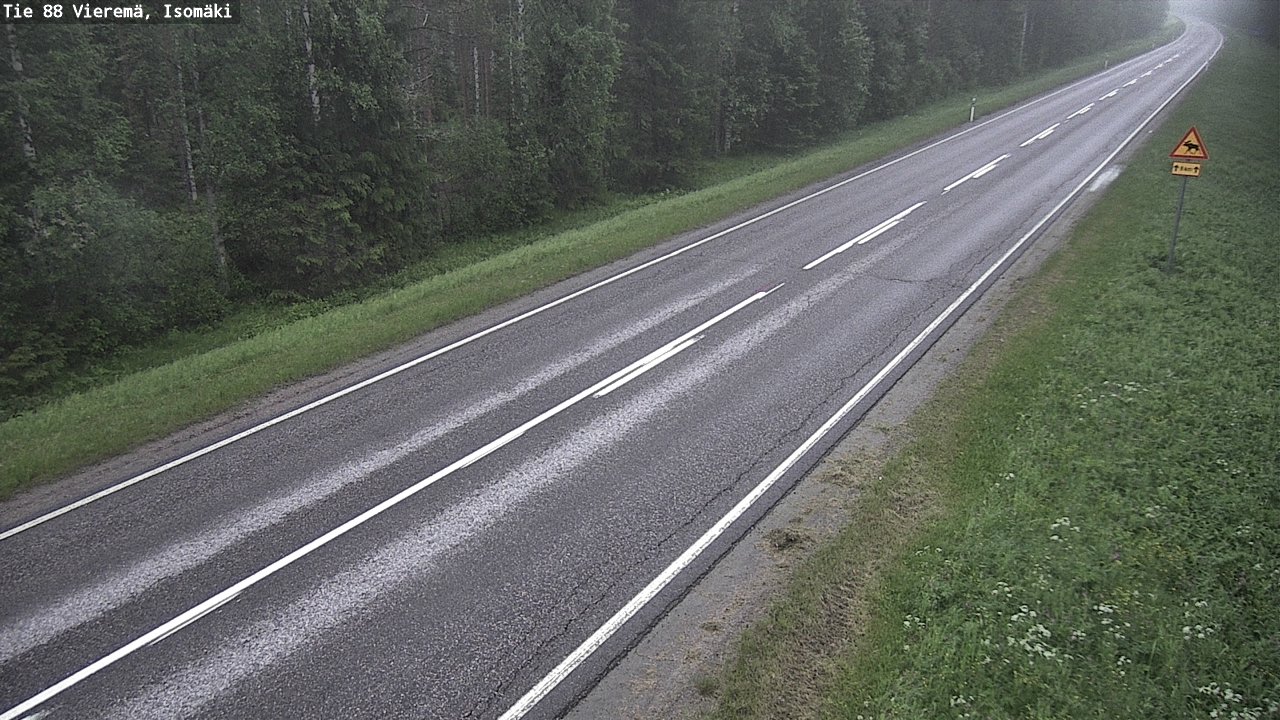 Kelikamerat Kuva Tie 88 Vieremä, Isomäki, Vieremä, Pohjois-Savo