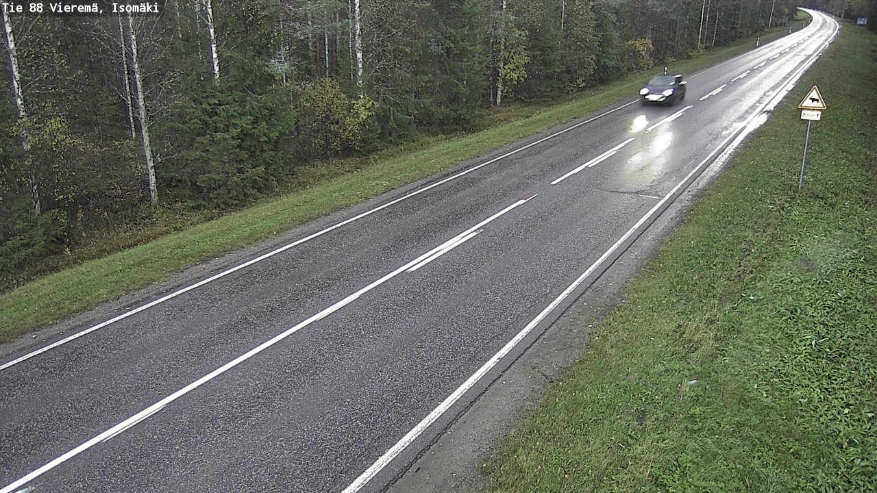 Kelikamerat Kuva Tie 88 Vieremä, Isomäki, Vieremä, Pohjois-Savo