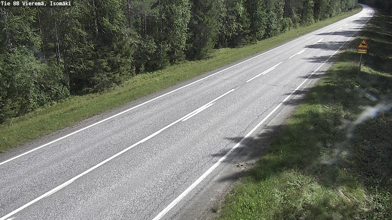 Kelikamerat Kuva Tie 88 Vieremä, Isomäki, Vieremä, Pohjois-Savo