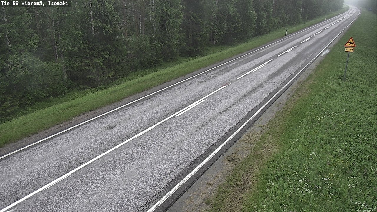 Kelikamerat Kuva Tie 88 Vieremä, Isomäki, Vieremä, Pohjois-Savo