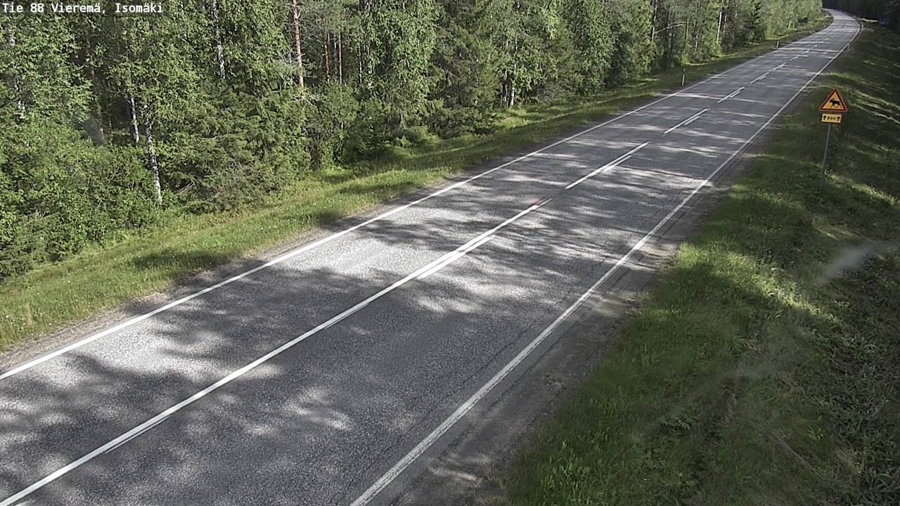 Kelikamerat Kuva Tie 88 Vieremä, Isomäki, Vieremä, Pohjois-Savo
