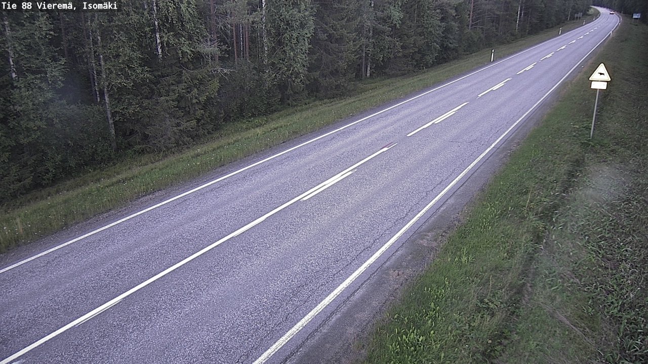 Kelikamerat Kuva Tie 88 Vieremä, Isomäki, Vieremä, Pohjois-Savo