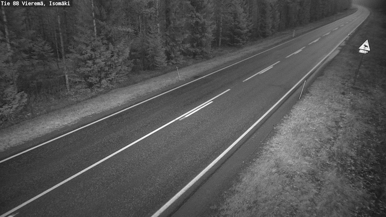 Weather Camera Image Väg 88 Vieremä, Isomäki, Vieremä, Pohjois-Savo