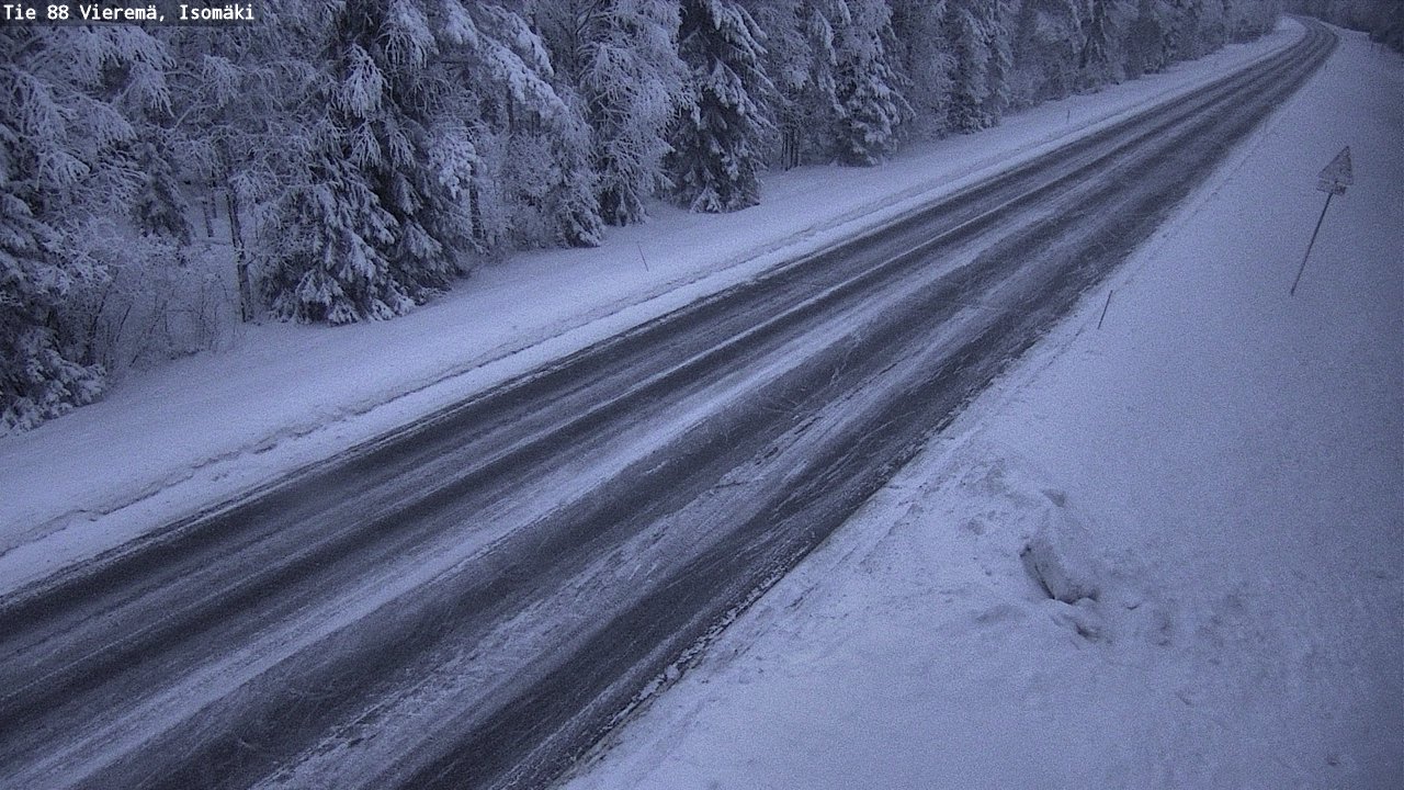 Kelikamerat Kuva Tie 88 Vieremä, Isomäki, Vieremä, Pohjois-Savo