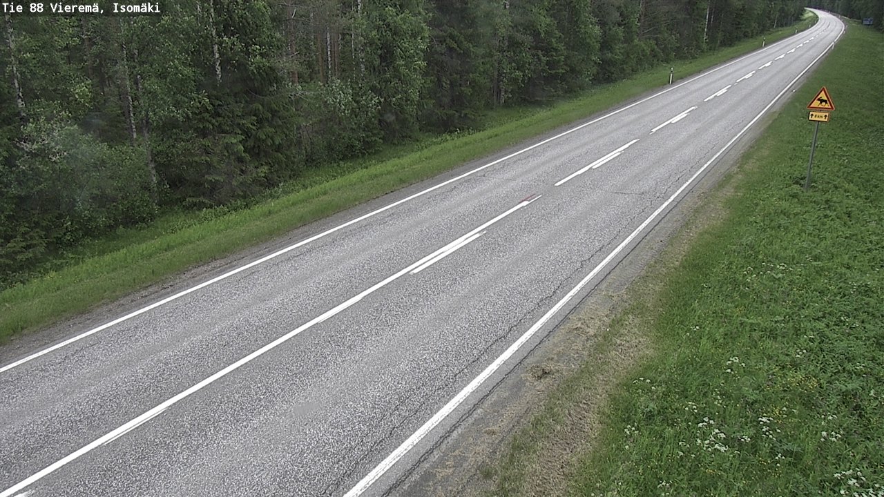 Kelikamerat Kuva Tie 88 Vieremä, Isomäki, Vieremä, Pohjois-Savo