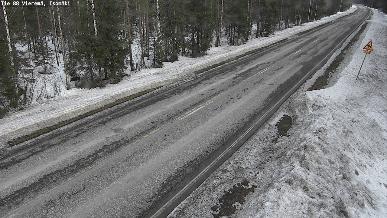 Kelikamerat Kuva Tie 88 Vieremä, Isomäki, Vieremä, Pohjois-Savo