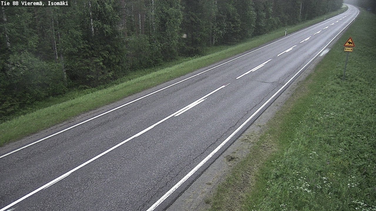 Kelikamerat Kuva Tie 88 Vieremä, Isomäki, Vieremä, Pohjois-Savo