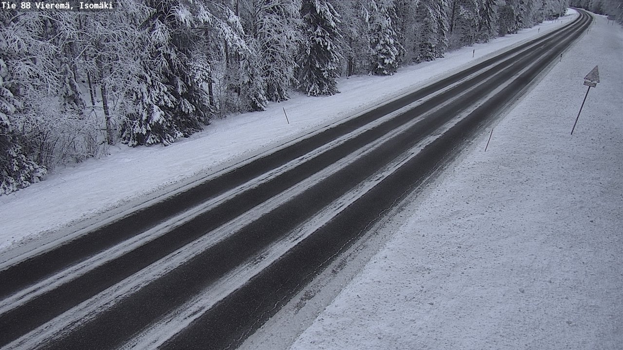 Kelikamerat Kuva Tie 88 Vieremä, Isomäki, Vieremä, Pohjois-Savo