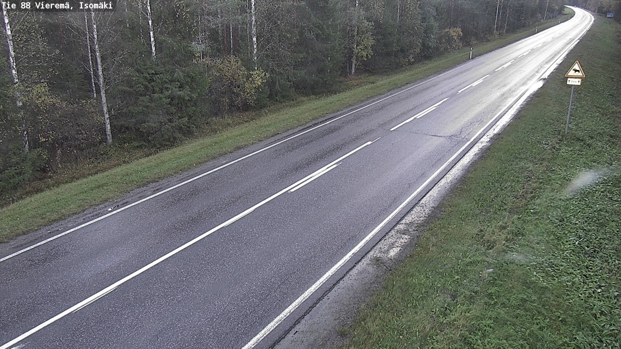 Kelikamerat Kuva Tie 88 Vieremä, Isomäki, Vieremä, Pohjois-Savo
