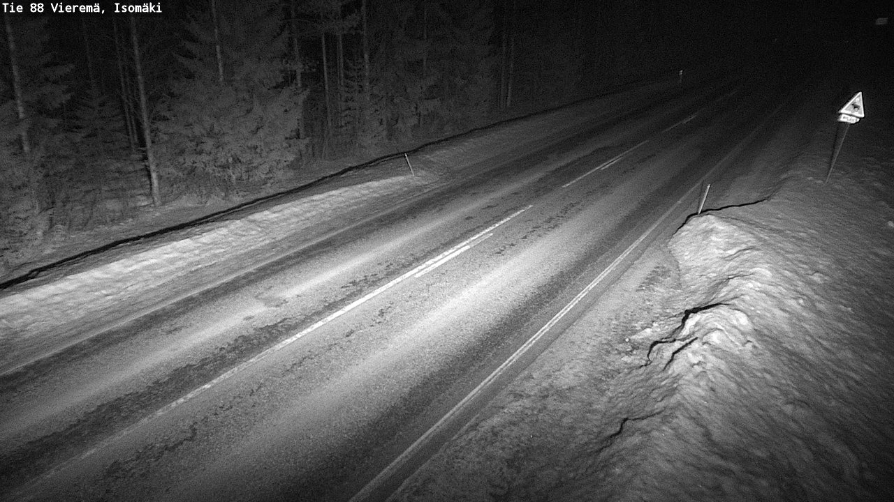 Kelikamerat Kuva Tie 88 Vieremä, Isomäki, Vieremä, Pohjois-Savo