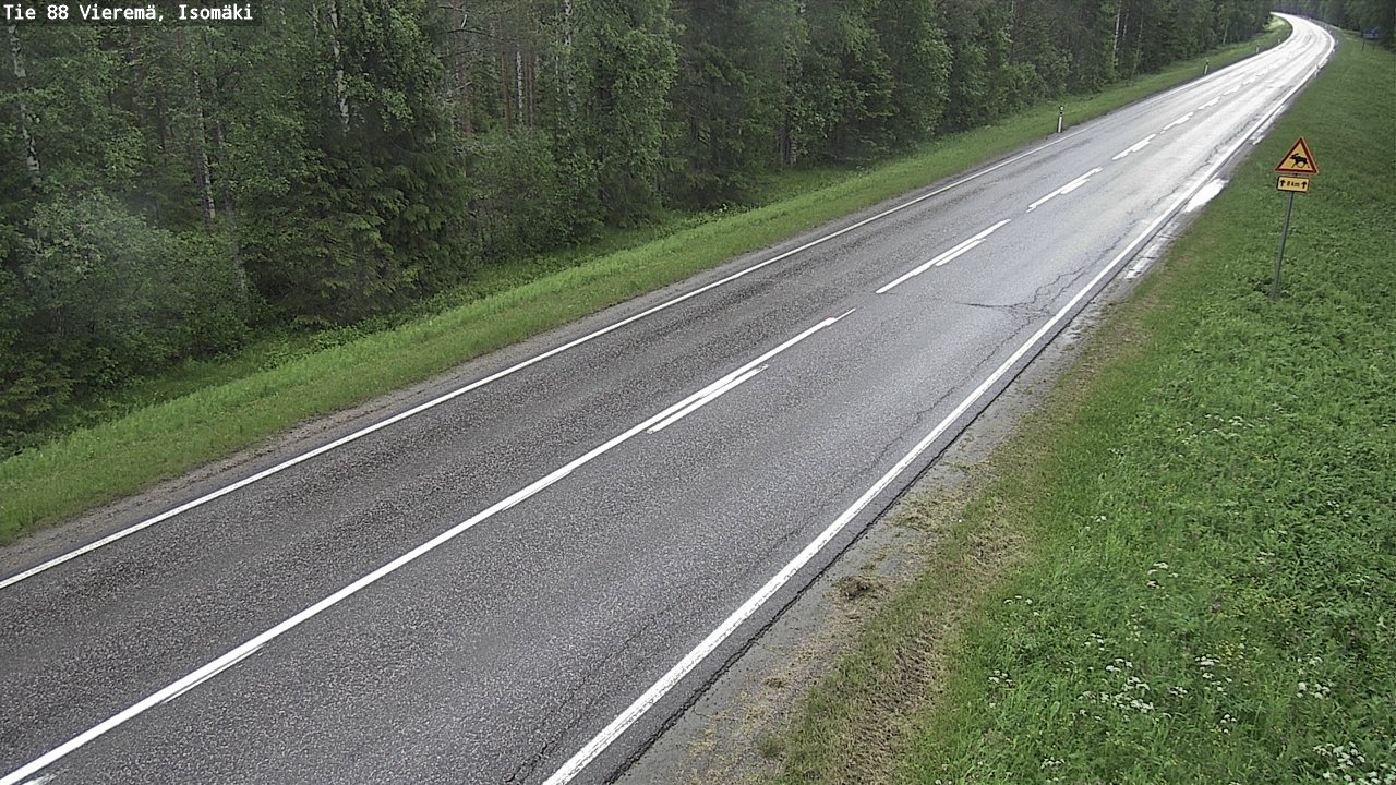 Kelikamerat Kuva Tie 88 Vieremä, Isomäki, Vieremä, Pohjois-Savo