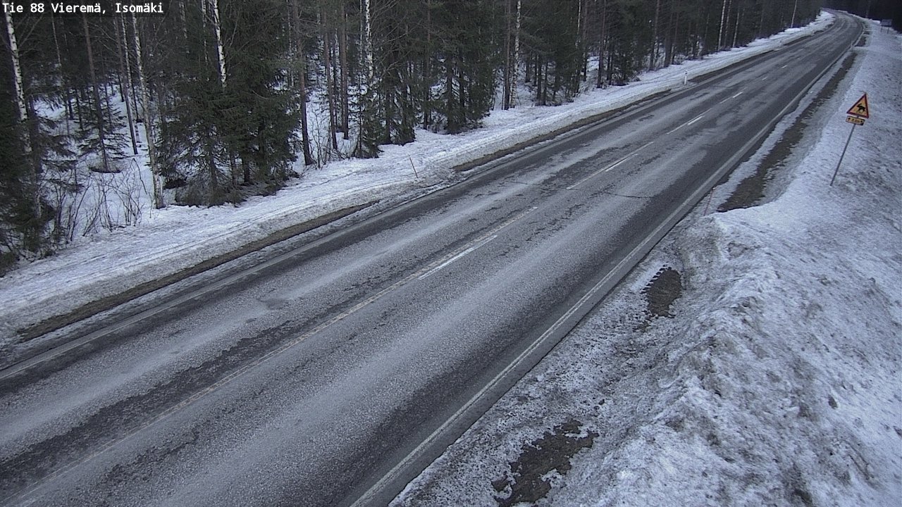 Kelikamerat Kuva Tie 88 Vieremä, Isomäki, Vieremä, Pohjois-Savo