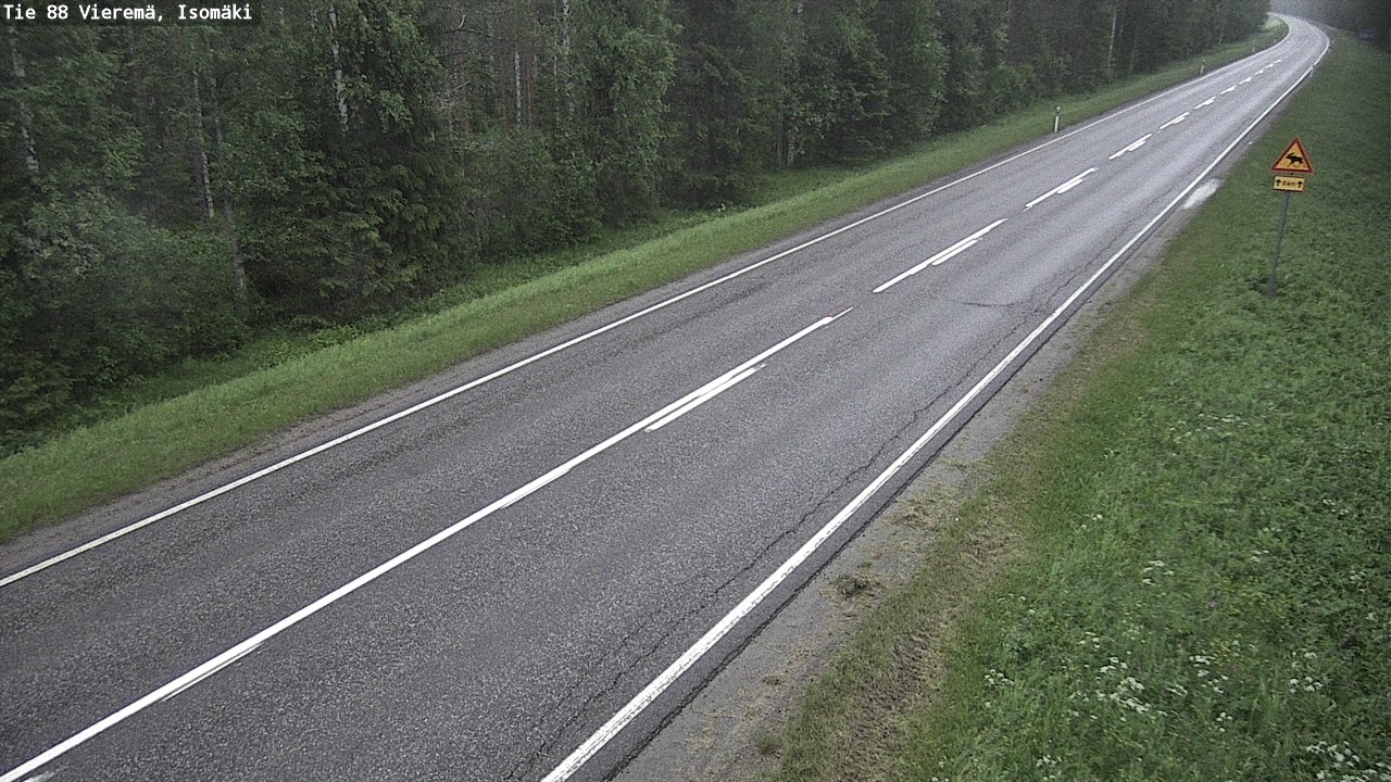 Kelikamerat Kuva Tie 88 Vieremä, Isomäki, Vieremä, Pohjois-Savo