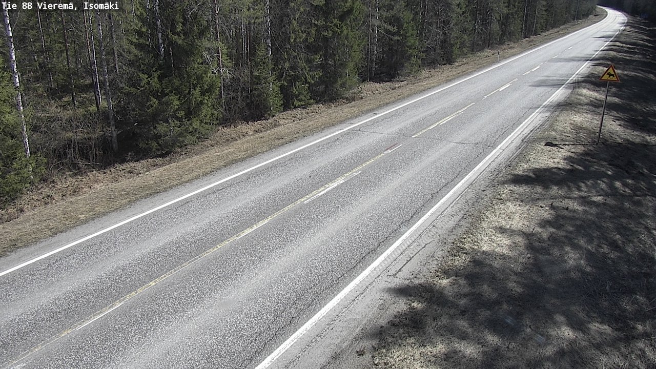 Kelikamerat Kuva Tie 88 Vieremä, Isomäki, Vieremä, Pohjois-Savo