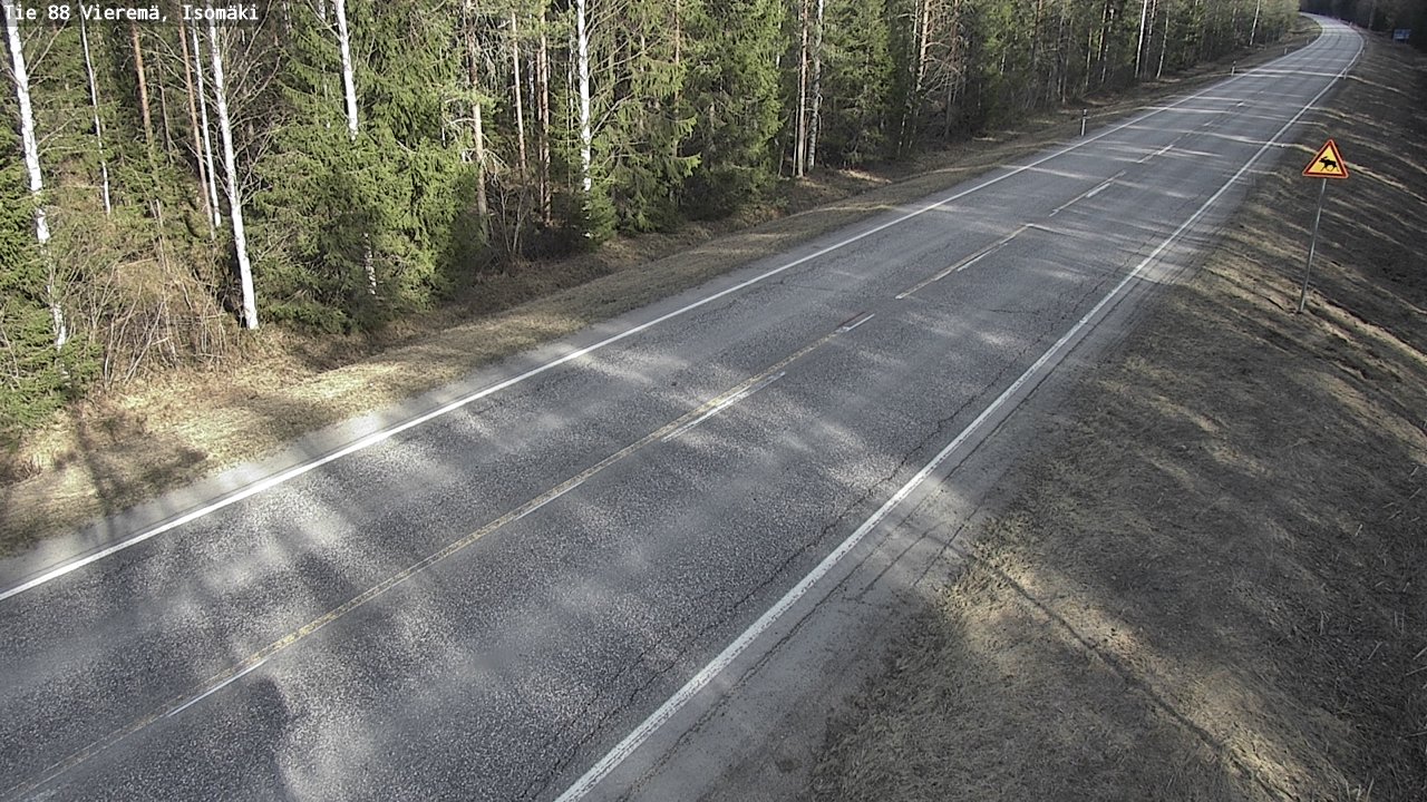 Kelikamerat Kuva Tie 88 Vieremä, Isomäki, Vieremä, Pohjois-Savo