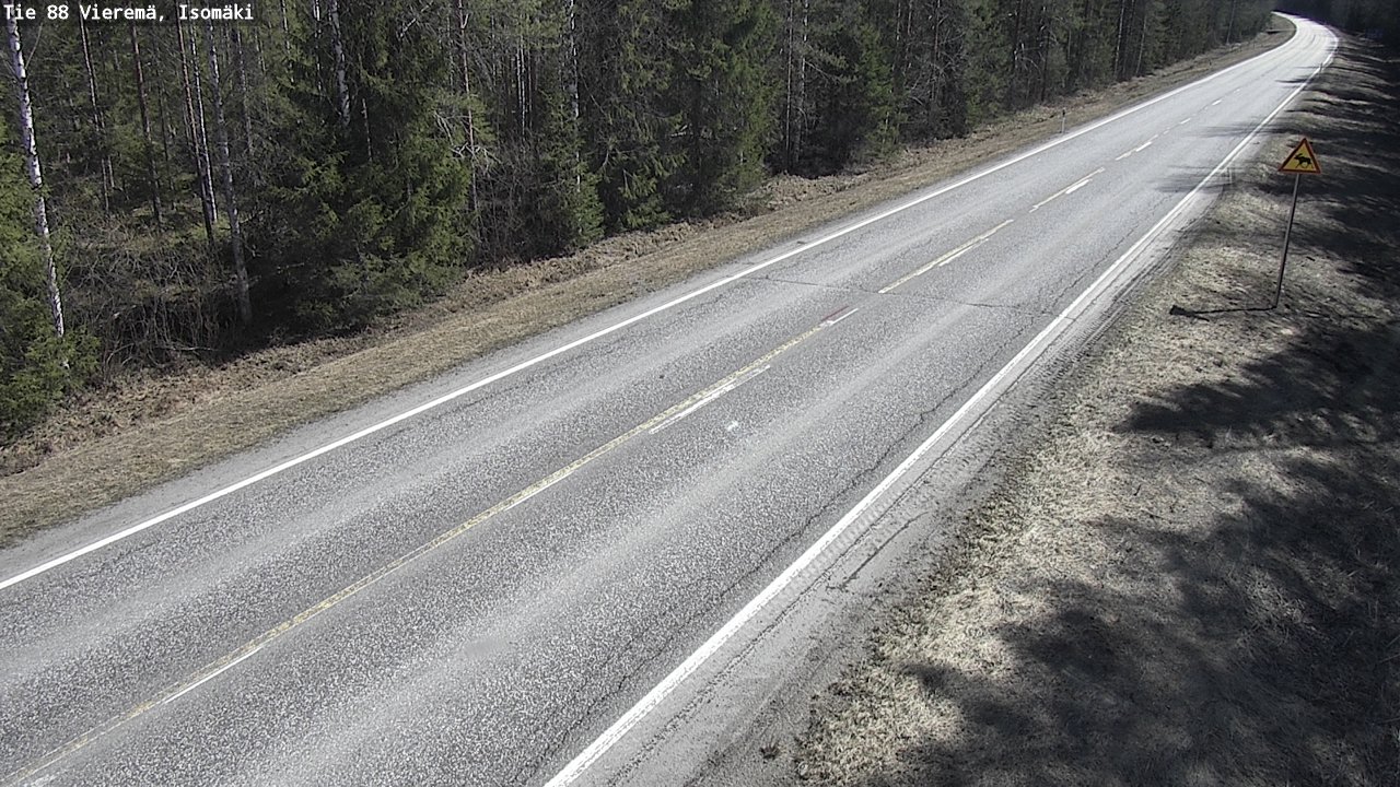 Kelikamerat Kuva Tie 88 Vieremä, Isomäki, Vieremä, Pohjois-Savo