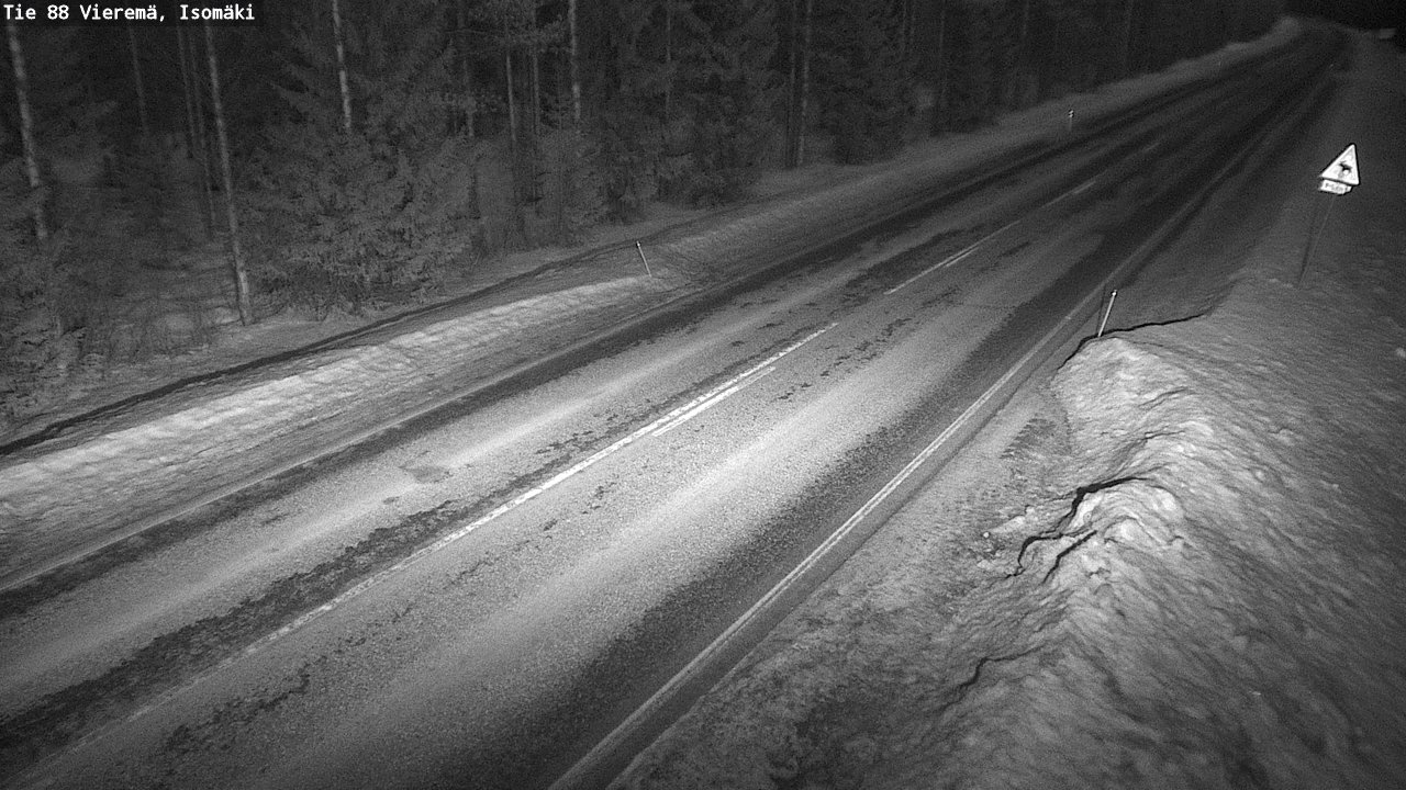 Kelikamerat Kuva Tie 88 Vieremä, Isomäki, Vieremä, Pohjois-Savo