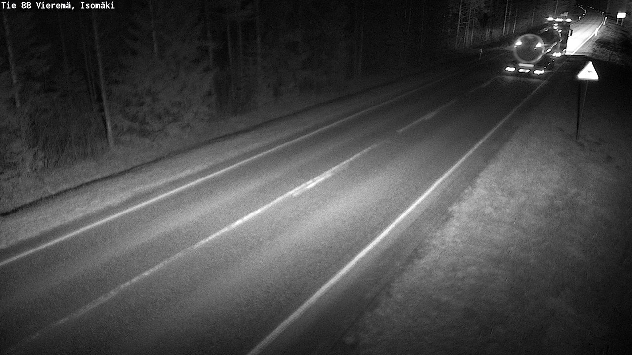 Weather Camera Image Väg 88 Vieremä, Isomäki, Vieremä, Pohjois-Savo