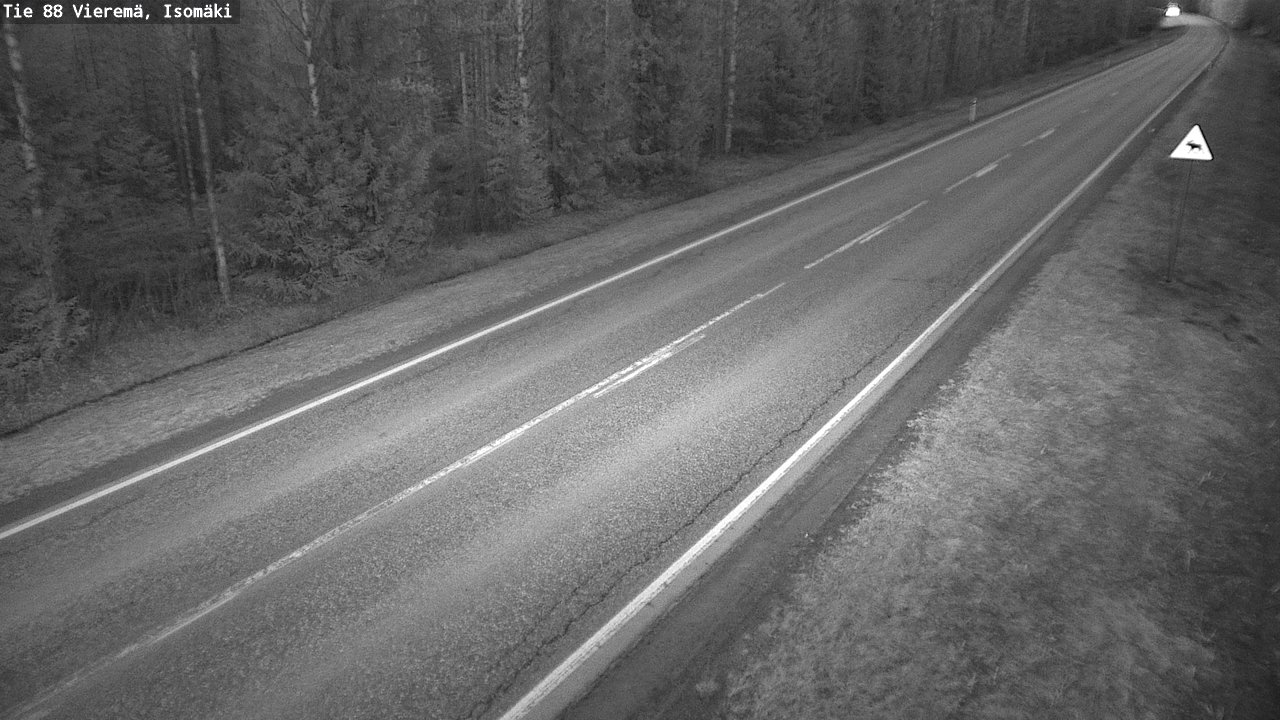Kelikamerat Kuva Tie 88 Vieremä, Isomäki, Vieremä, Pohjois-Savo