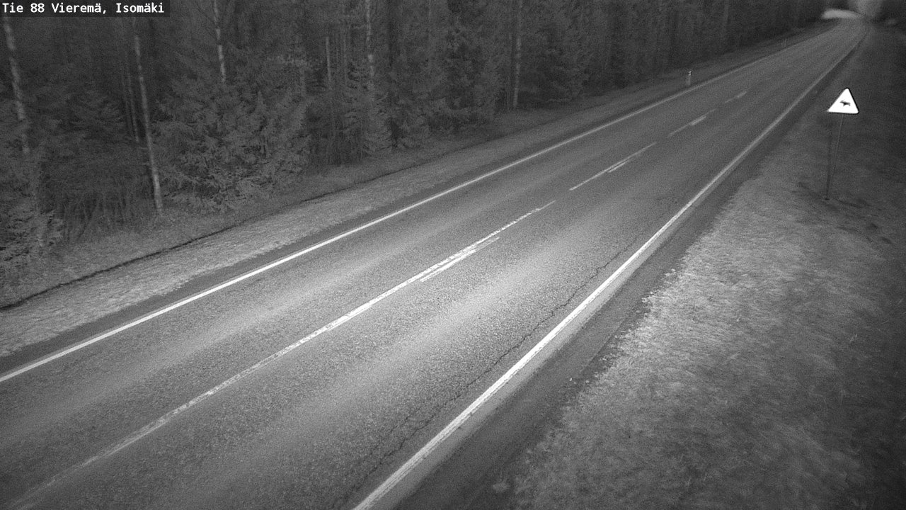 Kelikamerat Kuva Tie 88 Vieremä, Isomäki, Vieremä, Pohjois-Savo