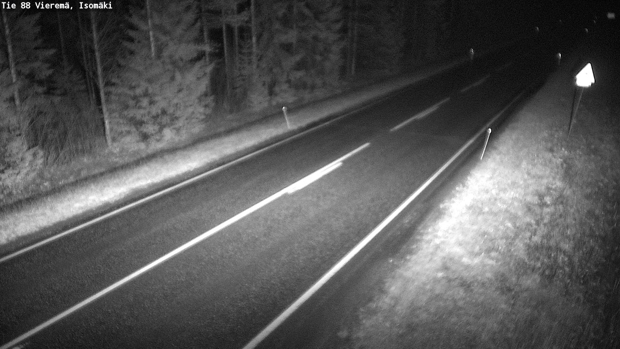 Weather Camera Image Road 88 Vieremä, Isomäki, Vieremä, Pohjois-Savo