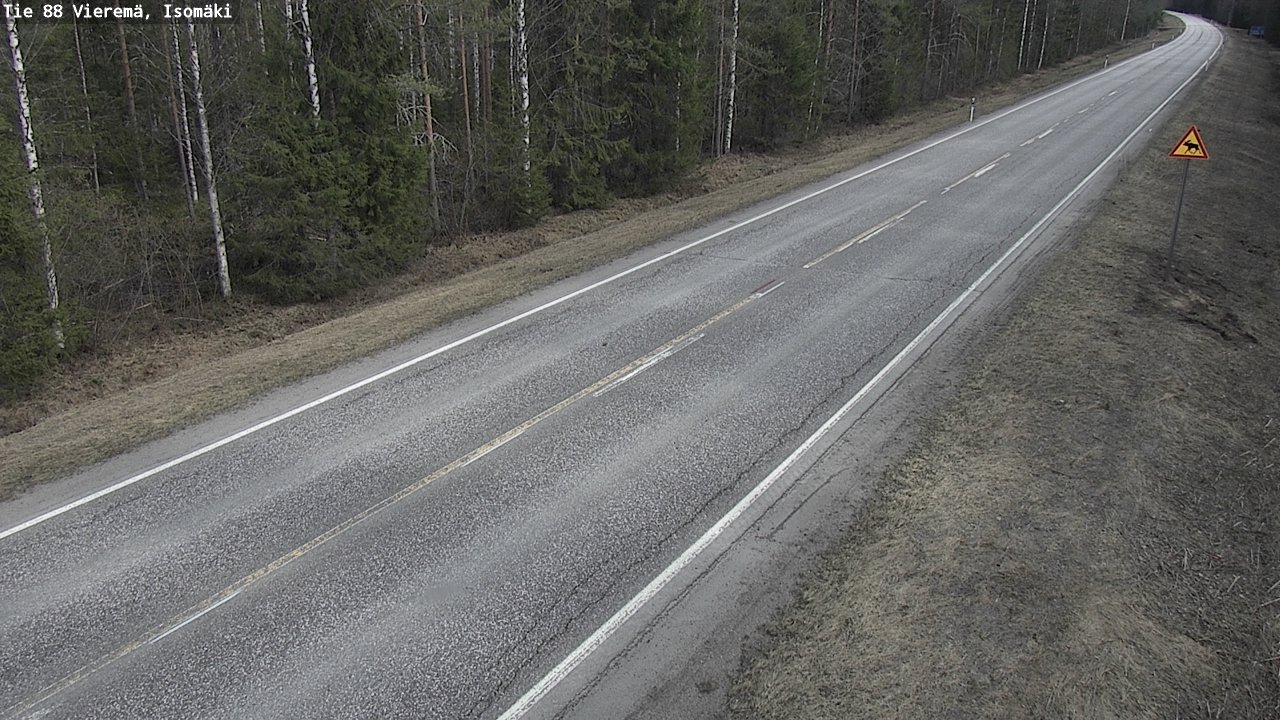 Kelikamerat Kuva Tie 88 Vieremä, Isomäki, Vieremä, Pohjois-Savo