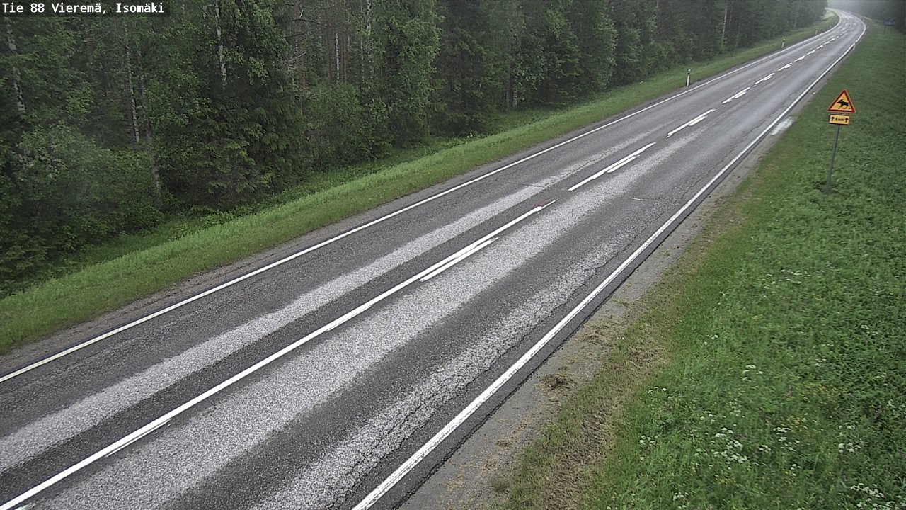 Kelikamerat Kuva Tie 88 Vieremä, Isomäki, Vieremä, Pohjois-Savo